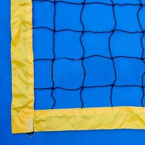 Купить Сетка для пляжного волейбола, обшитая с 4-х сторон, Д 2,2 мм в Скопине 